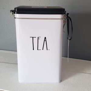 Rae Dunn Tea Tin